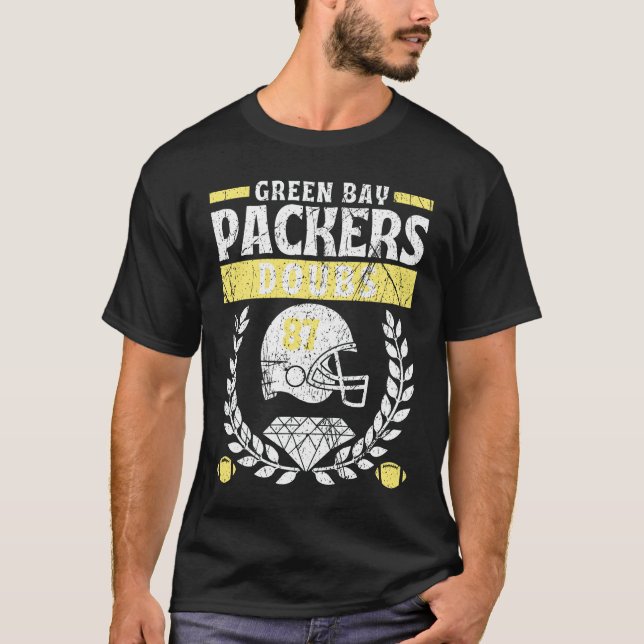 Camiseta Green Bay Packers Romeo Doubs 87 Edition (Frente)