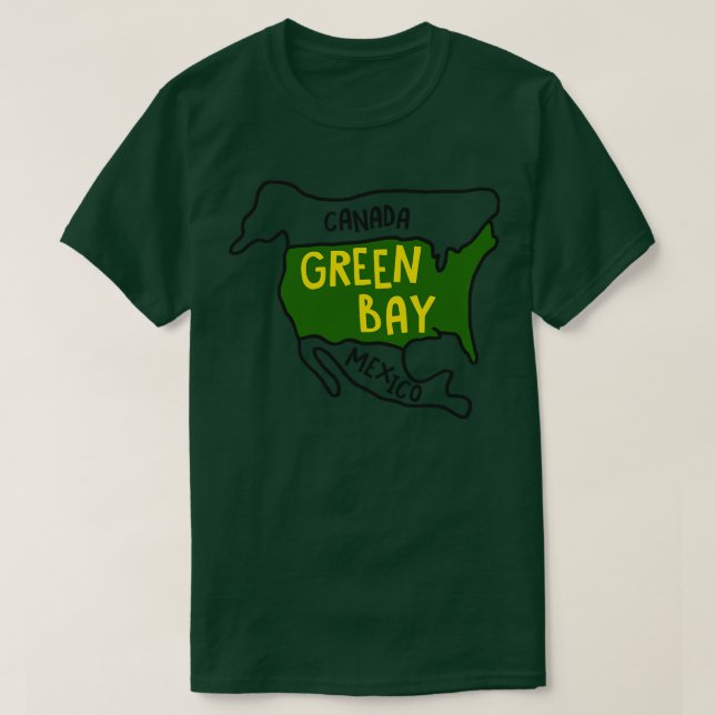 Camiseta Green Bay Pride (Frente do Design)