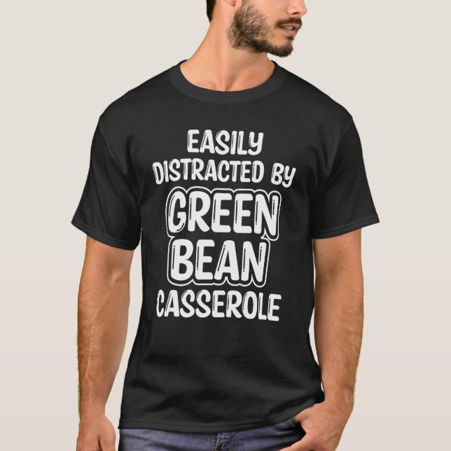 Camiseta Green Bean Casserole Partido de Ação de Graças 6 (Frente)