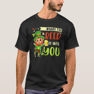 Camiseta Green Beer Irish Bebendo Engraçado Dia de São Pa