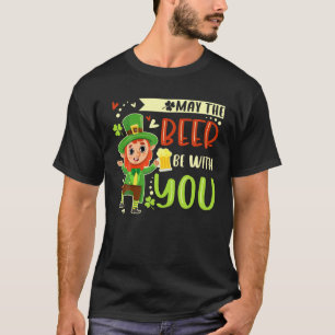 Camiseta Green Beer Irish Bebendo Engraçado Dia de São Pa