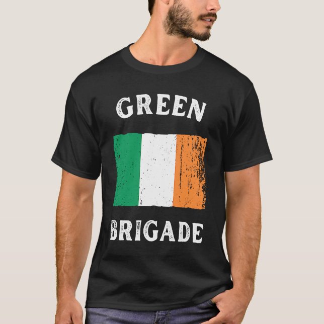 Camiseta GREEN BRIGADE Glasgow Irish (Frente)