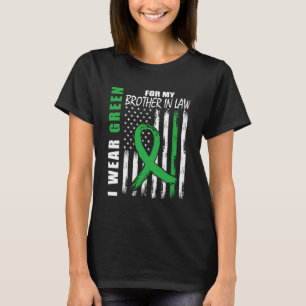 Camiseta Green Brother in Law Kidney Disease Sensibilização