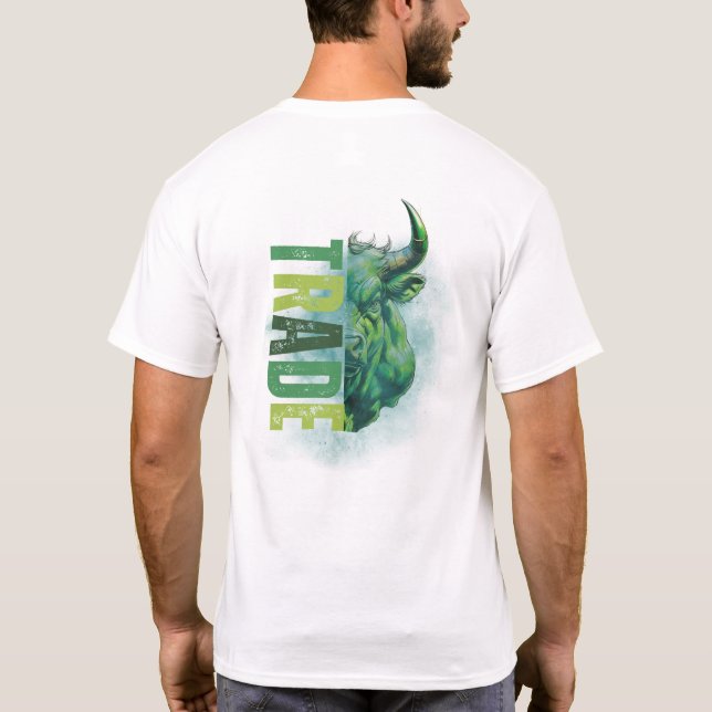Camiseta Green bull | Trade Design (Verso)