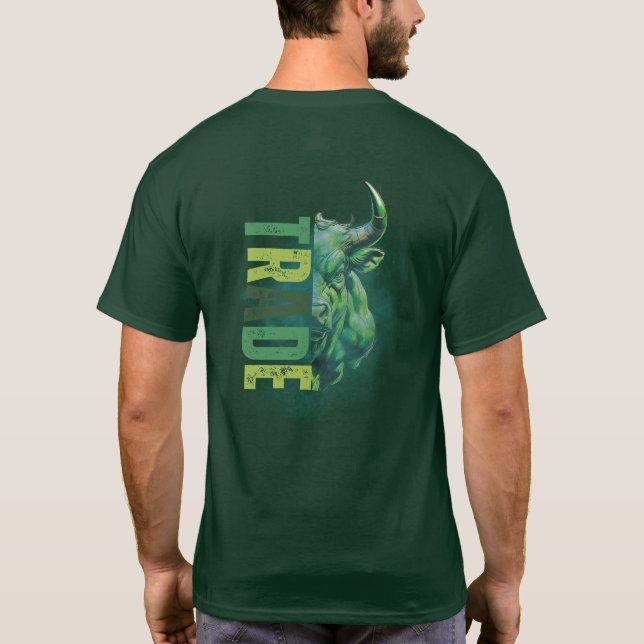 Camiseta Green bull | Trade Design (Verso)