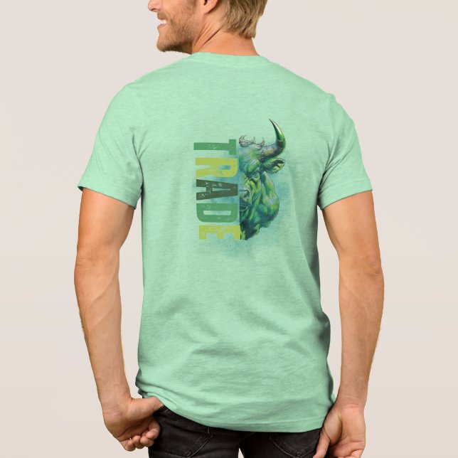 Camiseta Green bull | Trade Design (Verso)