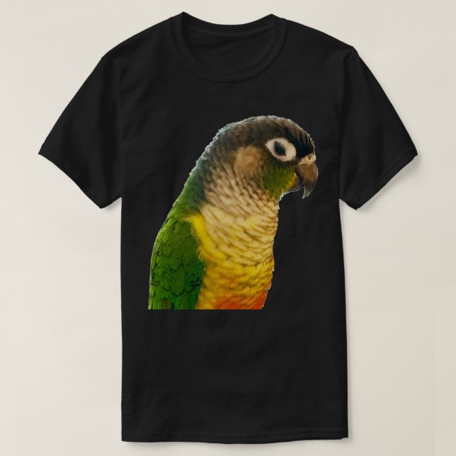 Camiseta Green Cheek Conure 4 (Frente do Design)