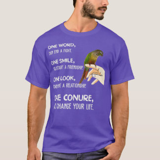 Camiseta Green Cheek Conure Clothing One Conure Parrot