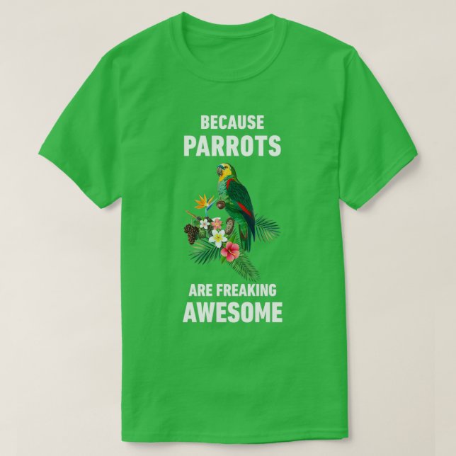 Camiseta Green Cheek Conure Cute Parrots Gift amante de pap (Frente do Design)