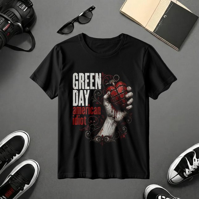 Camiseta Green Day American Idiot (Criador carregado)