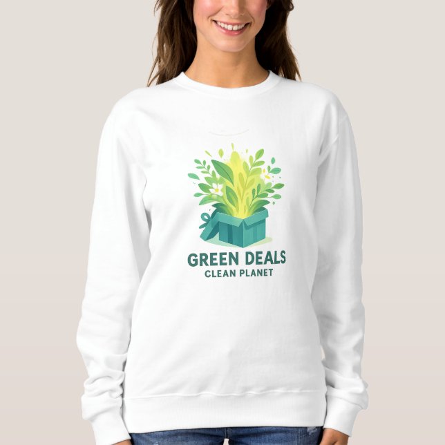 Camiseta Green Deals, Clean Planet – Green Monday Eco (Frente)