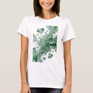 Camiseta GREEN DIAMONDS Verde Atraente