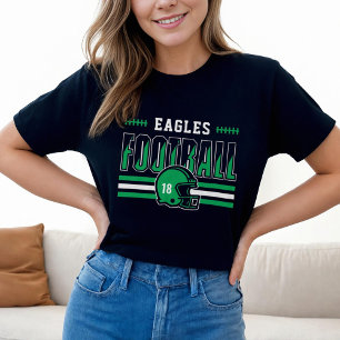 Camiseta Green e Black Women's da Equipe de Futebol Persona