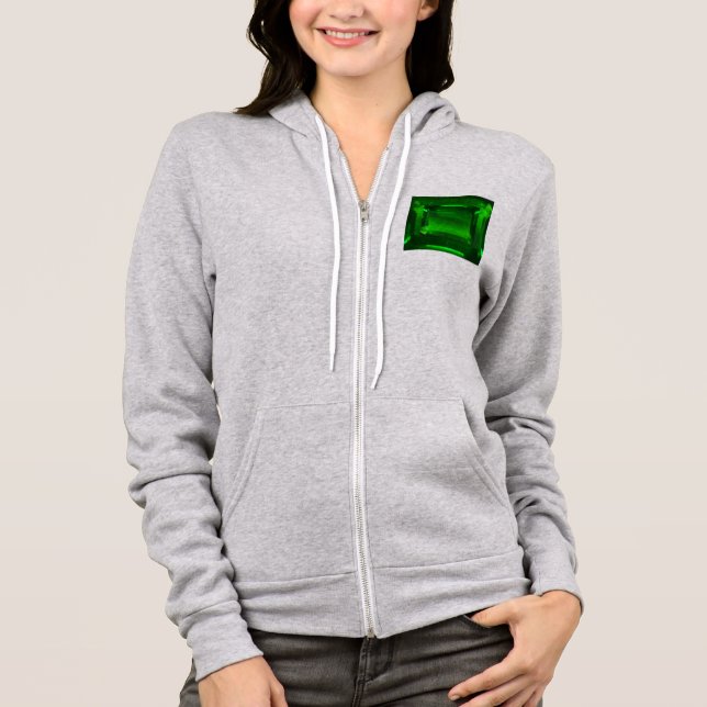 Camiseta Green Emerald Gemstone (Frente)