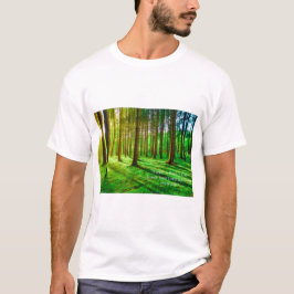 Camiseta Green Forest Image - Lush Nature