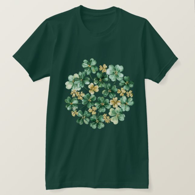 Camiseta Green Gold Shamrock   (Frente do Design)