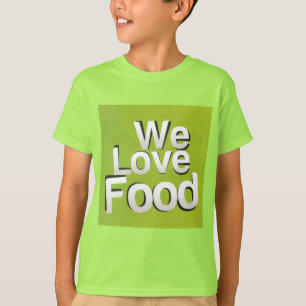 Camiseta Green Grub Club: Nós Heart Comida
