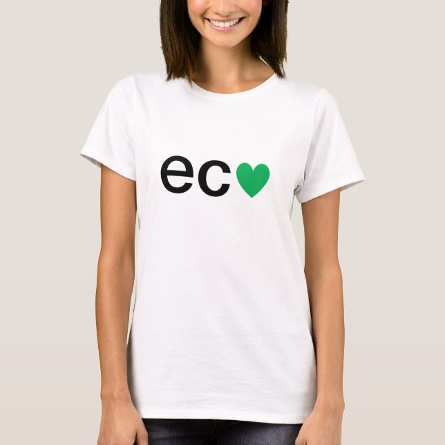 Camiseta Green Heart Eco (Frente)