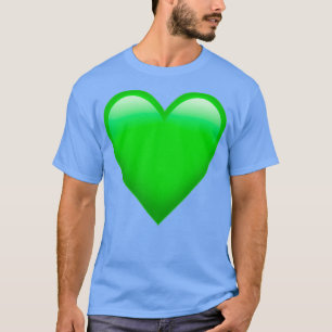Camiseta Green Heart Emoji
