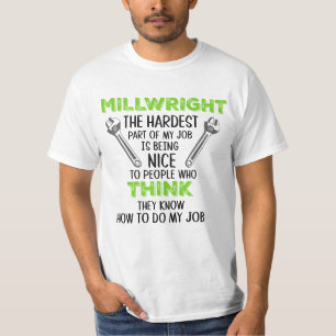 Camiseta Green Millright pessoas acha que podem fazer meu t