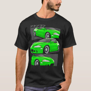 Camiseta Green Mitsubishi Eclipse 2g