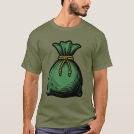 Camiseta Green Money Bag