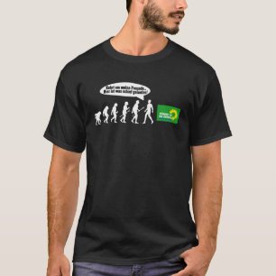 Camiseta Green No Danke Statement Evolution Anti Green Prot
