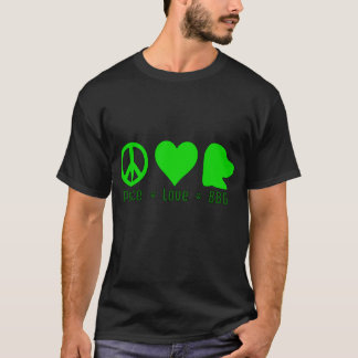 Camiseta Green Peace Love BBG T Shirt