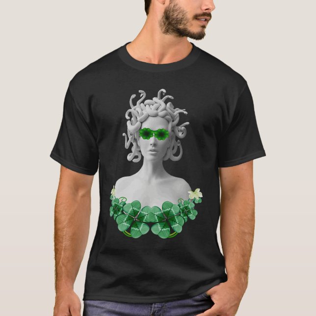Camiseta Green Saint Patricks Day Medusa (Frente)