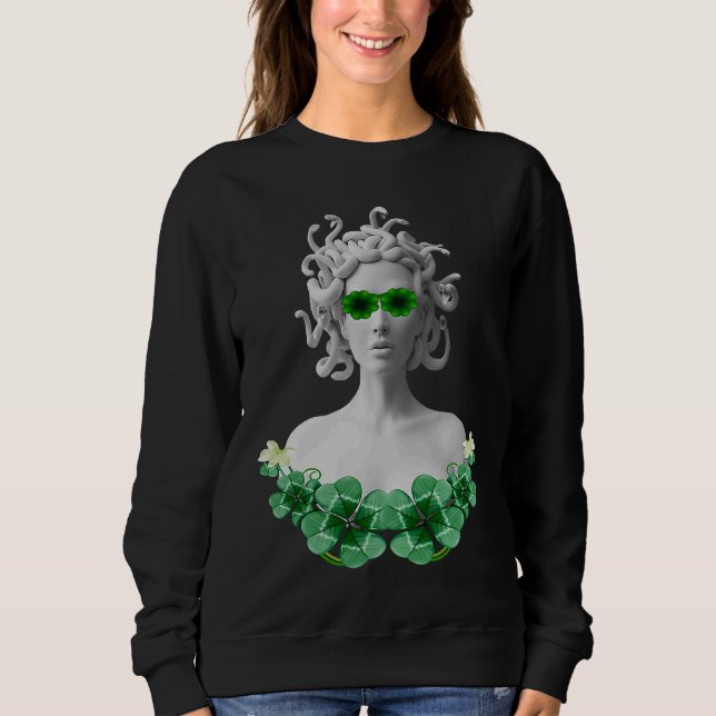 Camiseta Green Saint Patricks Day Medusa (Frente)
