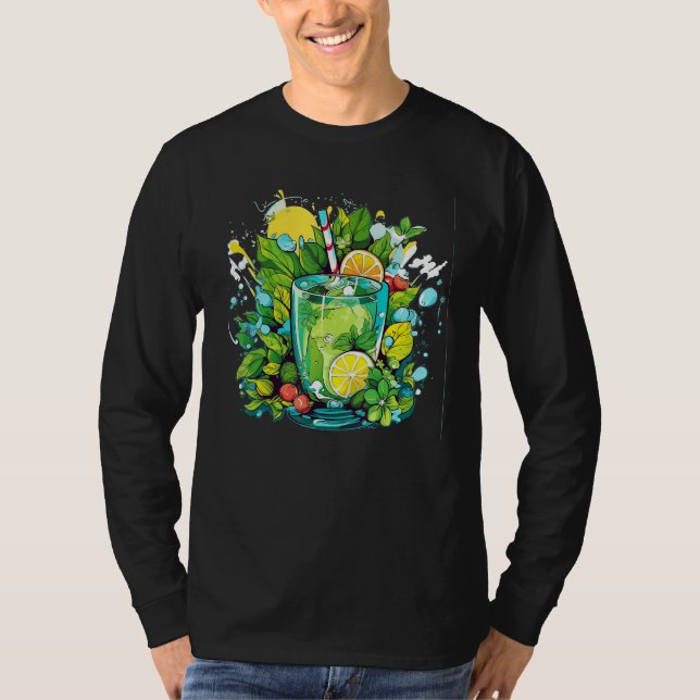 Camiseta Green Springtime soft drink for spring Feelings (Frente)