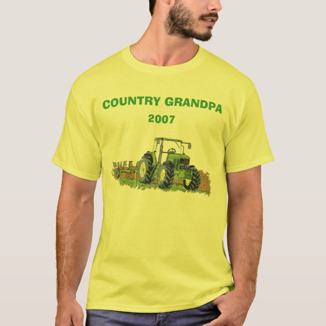 Camiseta green_tractor, VOVÔ do PAÍS, 2007 (Frente)