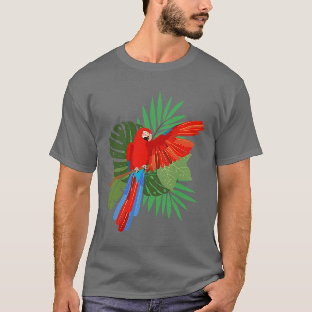Camiseta Green Winged Macaw (Frente)
