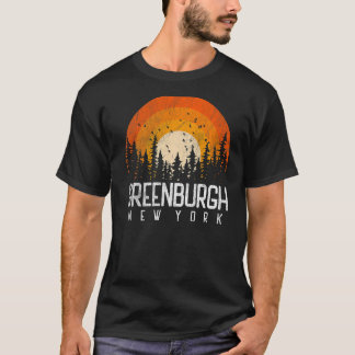 Camiseta Greenburgh New York NY Retro Vintage 70s 80s 90s