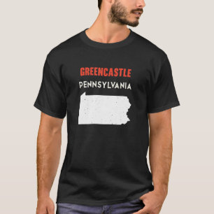 Camiseta Greencastle Pennsylvania State America Viagem