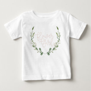 Camiseta Greenery Watercolor Wreath Flor