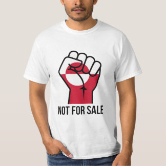 Camiseta Greenland Não Está À Venda | Grátis Polít