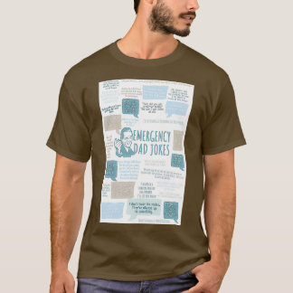 Camiseta Greetin de Placa de Dia de os pais Funny do Piadas