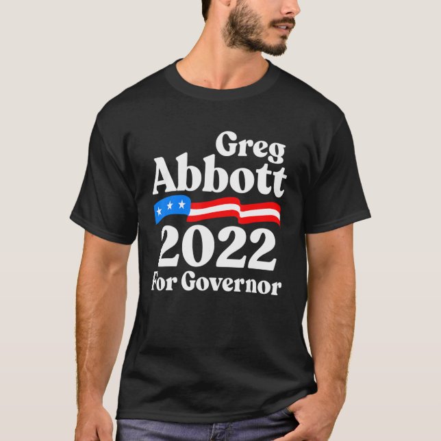 Camiseta Greg Abbott para o Texas Republican Greg Abbott pa (Frente)