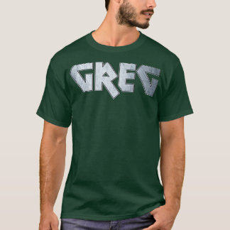 Camiseta Greg de metal pesado