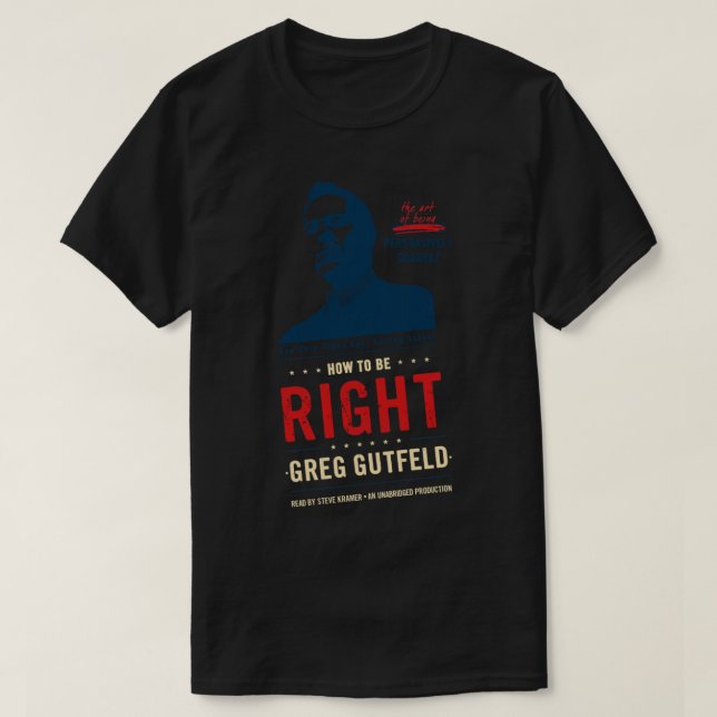 Camiseta Greg Gutfeld 5 (Frente do Design)