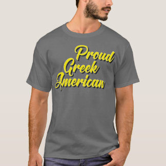 Camiseta Grego Americano Orgulhoso