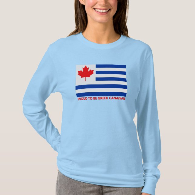 Camiseta Grego canadense (Frente)