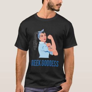 Camiseta Grego Deusa Grega Fortes Mulheres Opa Grego Pr