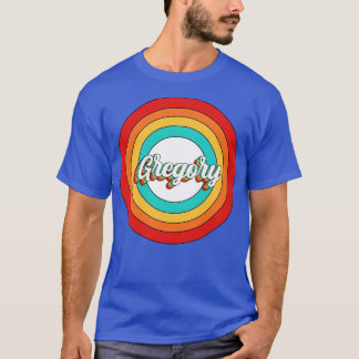 Camiseta Gregory Name Shirt Vintage Gregory Circle