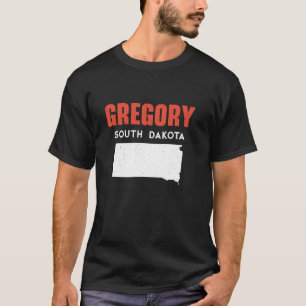 Camiseta Gregory South Dakota EUA State America Viagem Sout