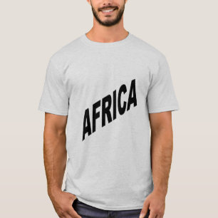 Camiseta grelha a terra natal ÁFRICA