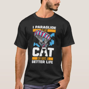Camiseta Grelha de Esporte Aéreo Parapente de Gangloria P