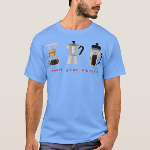 Camiseta Grelha de Fazer de café