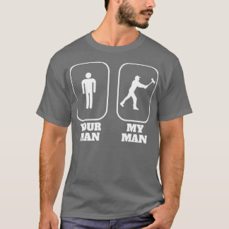 Camiseta Grelha-Grelha-Namorada-Ax Namorado Engraçada 1